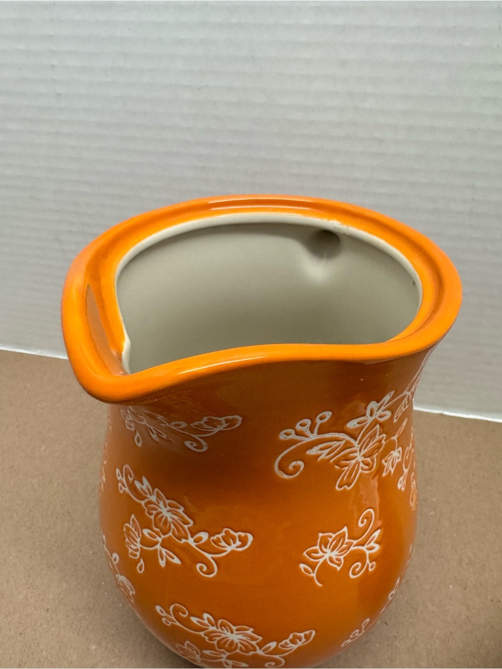 Temp-tations Floral Lace 2 Quart Lidded Pitcher - Picture 11 of 12